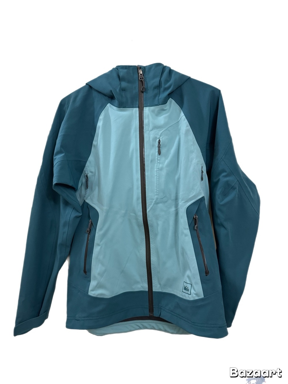 REI Taku Women's Jacket Two Tone Teal and Dark Gray